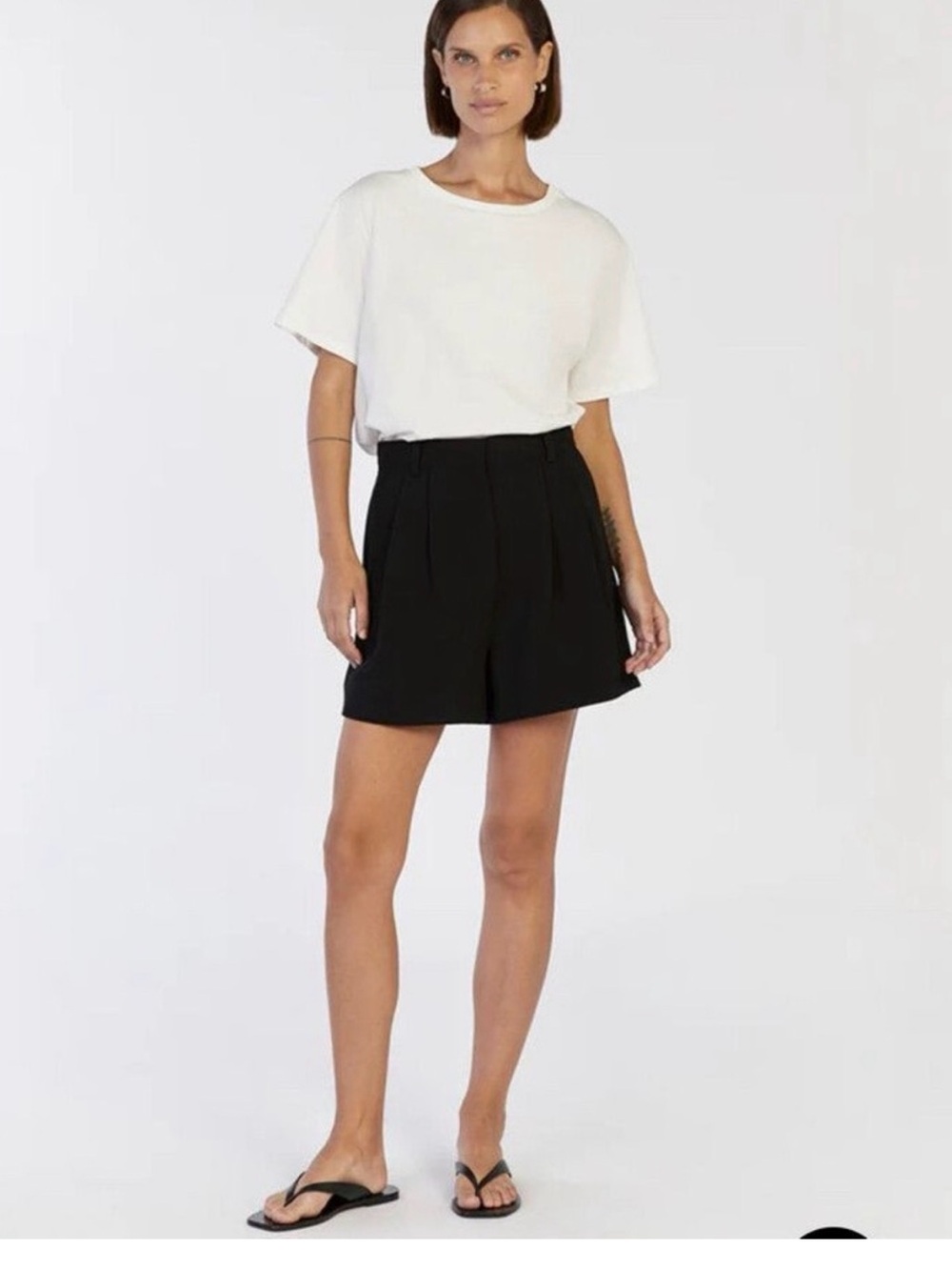 DISSH Rowan Black Tailored Shorts